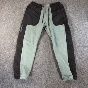 Nike Air Jordan 23 Engineered Fleece Pants Mens Large Sage Green Black Joggers